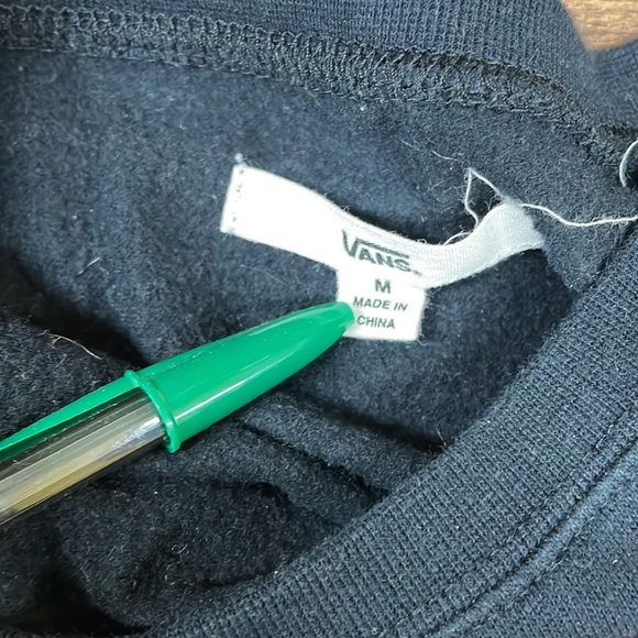 Vans Sweatshirt Rasta Colors Size Medium - Picture 3 of 4